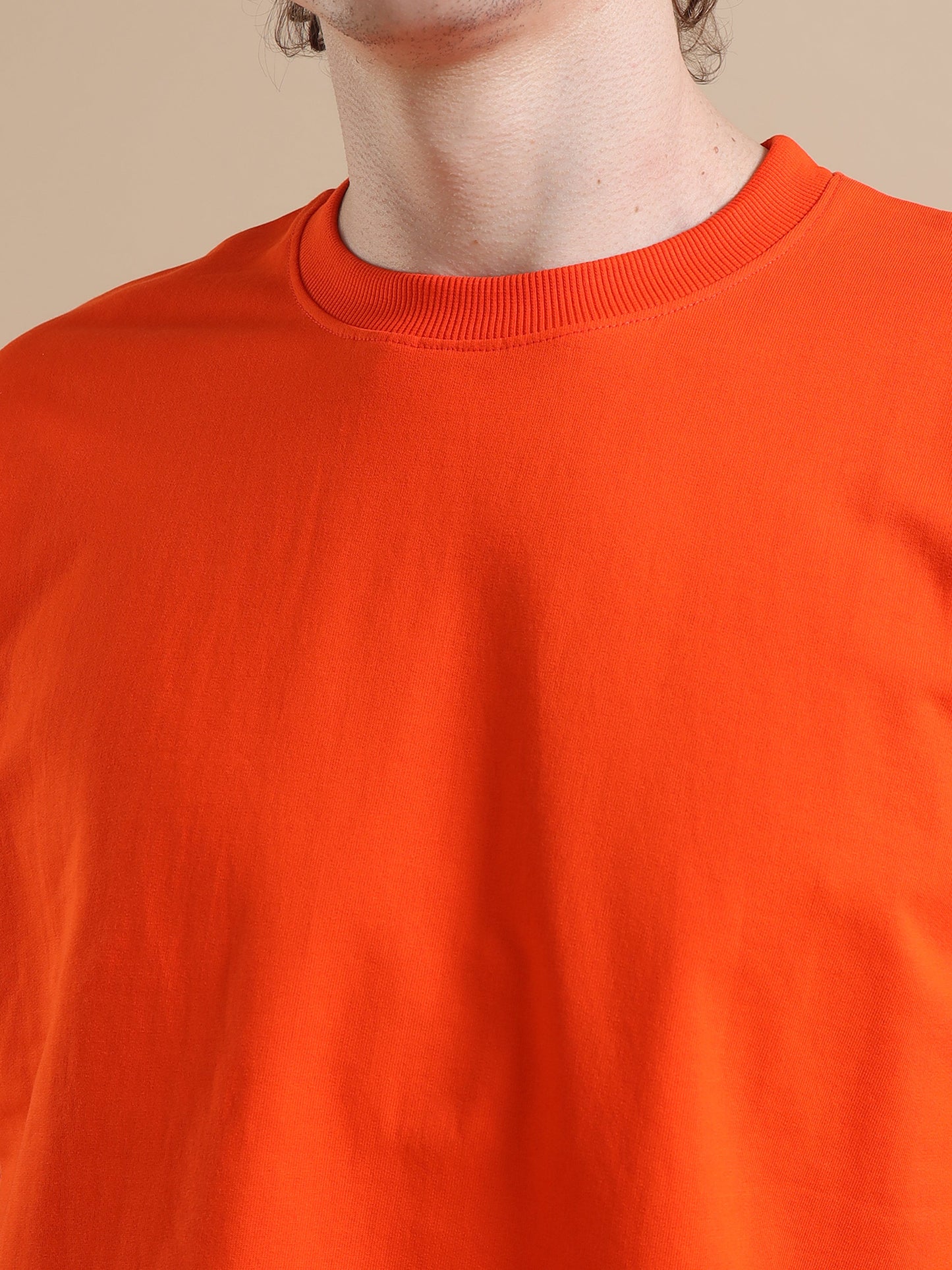 CARROT CHEESECAKE  - SOLID OVERSIZED TSHIRT