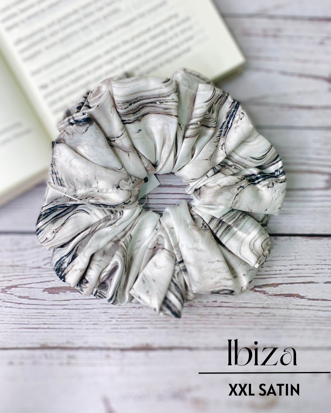 IBIZA - PREMIUM SATIN HAIR SCRUNCHIE