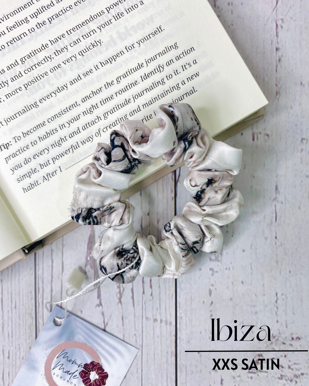 IBIZA - PREMIUM SATIN HAIR SCRUNCHIE