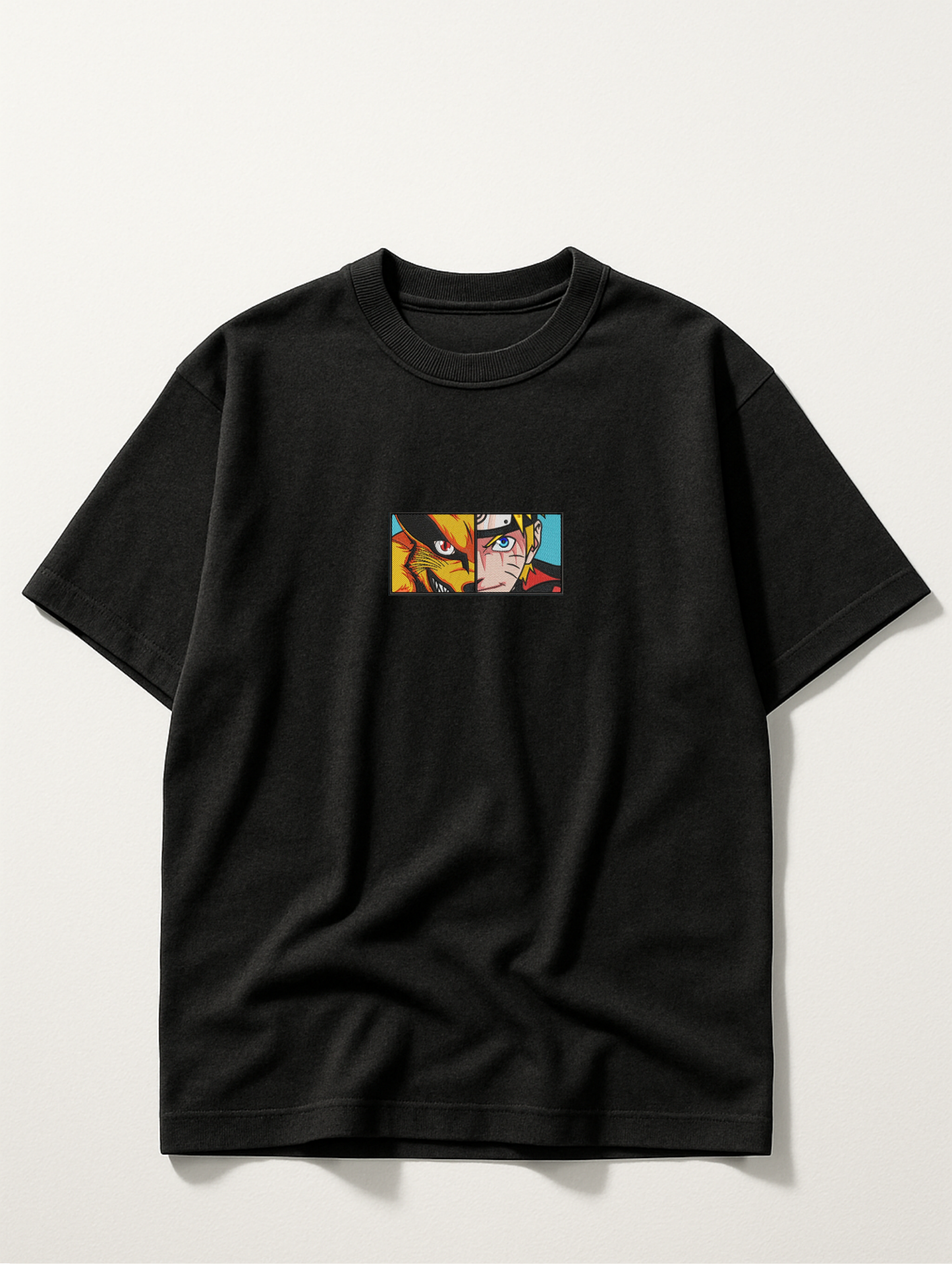 NARUTO EMBROIDERED OVERSIZED UNISEX TSHIRT