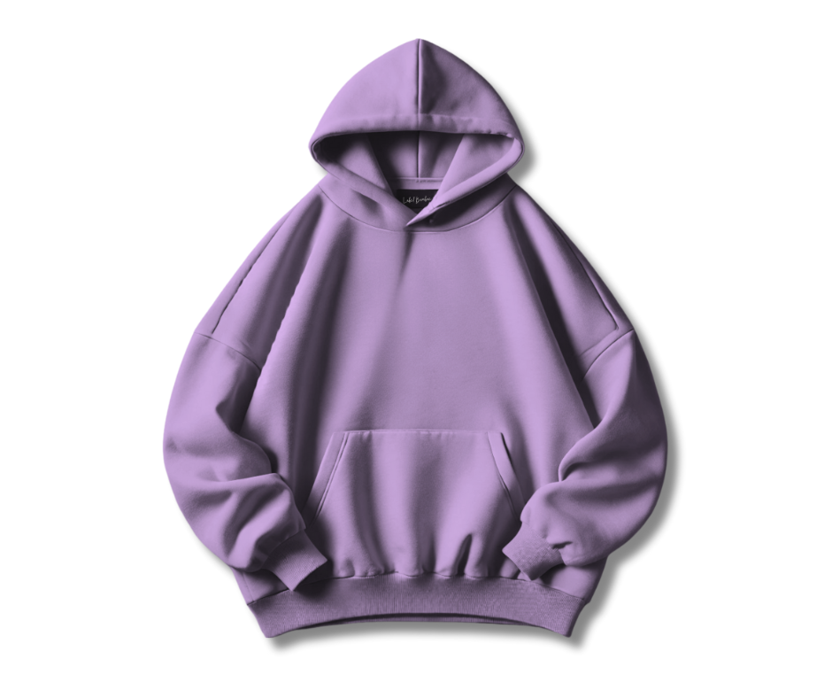 LAVENDER OVERSIZED HOODIE