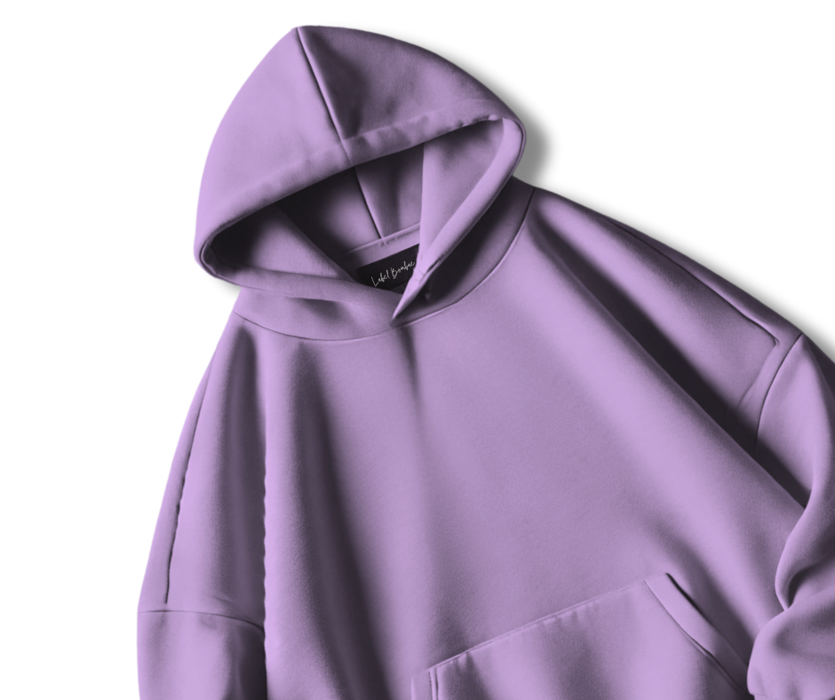 LAVENDER OVERSIZED HOODIE