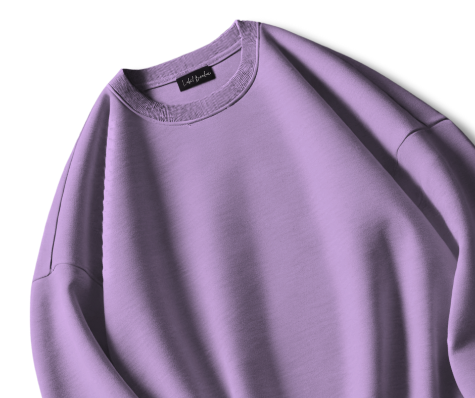 LAVENDER OVERSIZED SWEATSHIRT