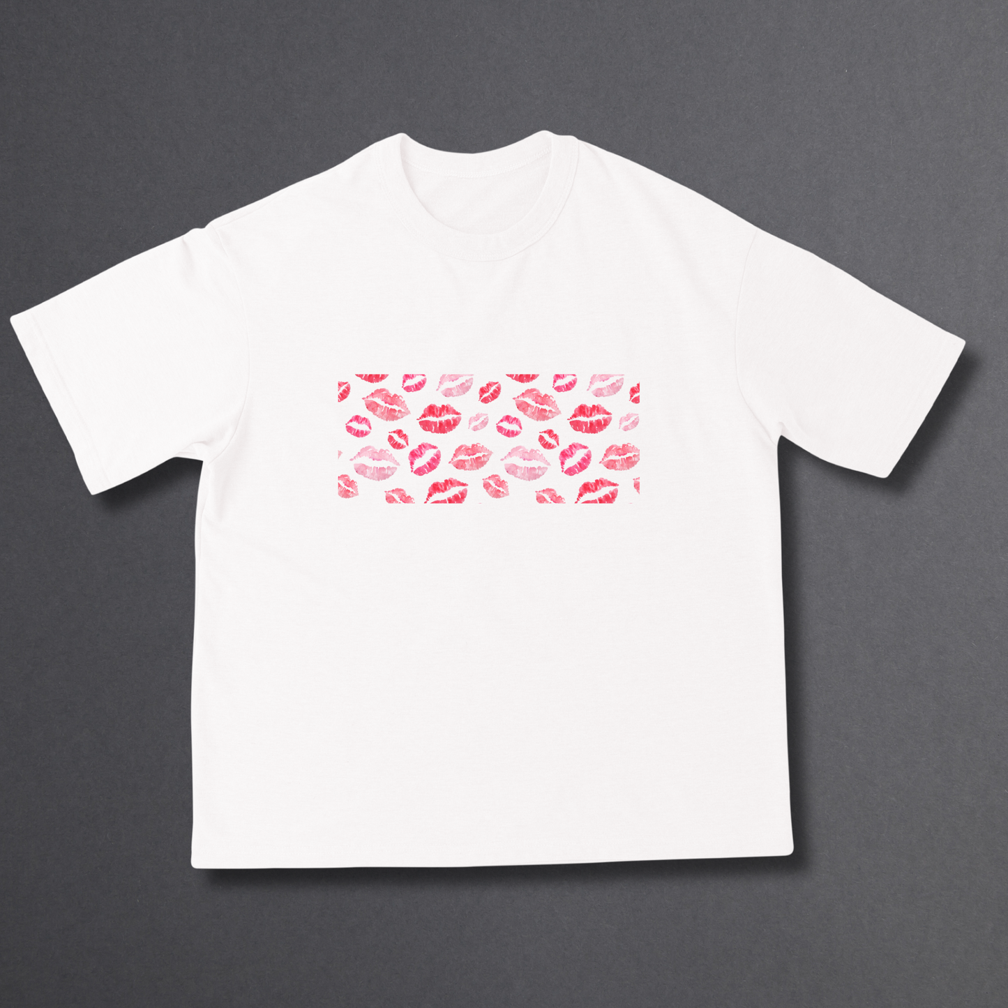 PERSONALISED REAL KISSES TSHIRT (PRINTED)