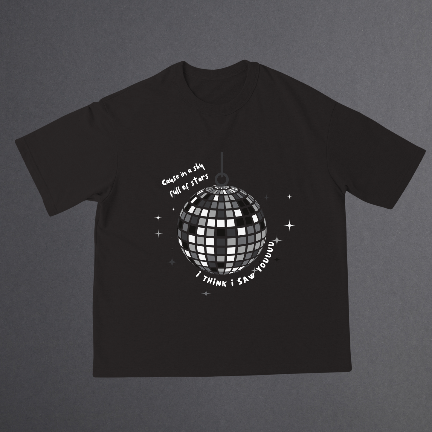 COLDPLAY OVERSIZED TSHIRT