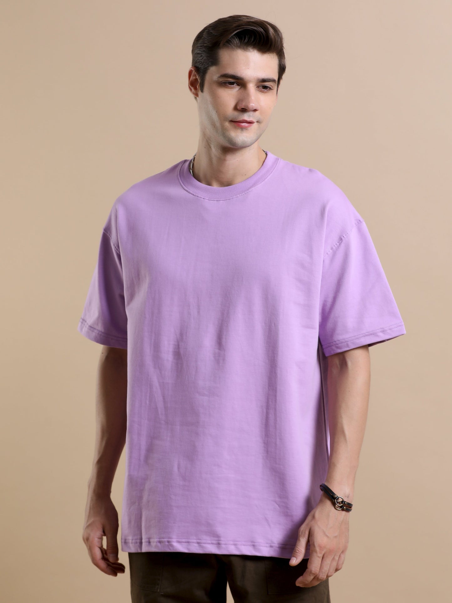 LILAC - SOLID OVERSIZED TSHIRT