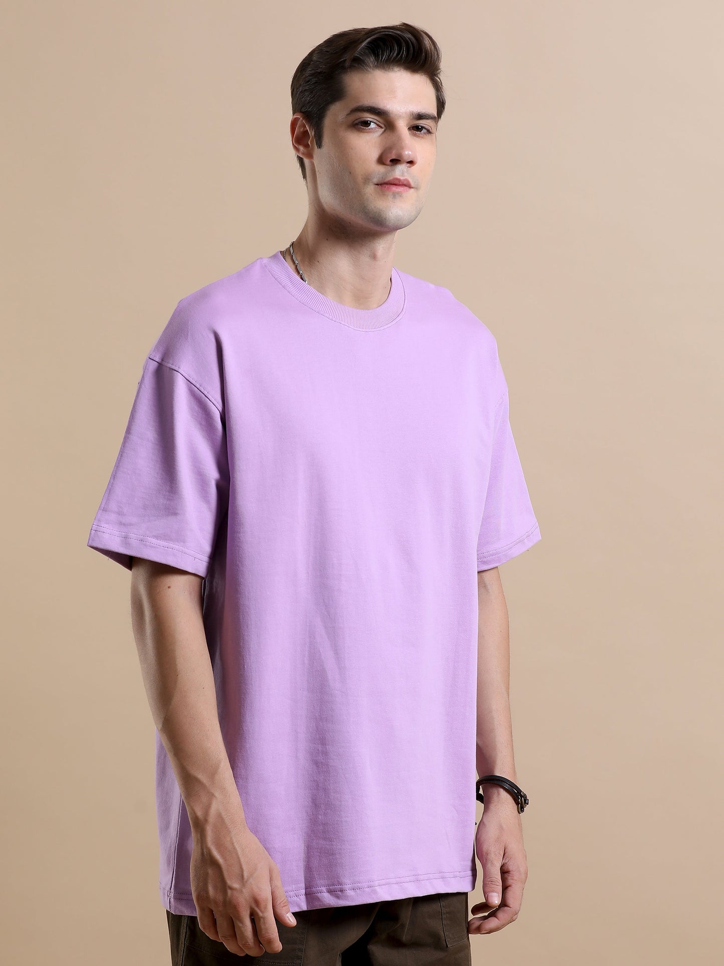 LILAC - SOLID OVERSIZED TSHIRT