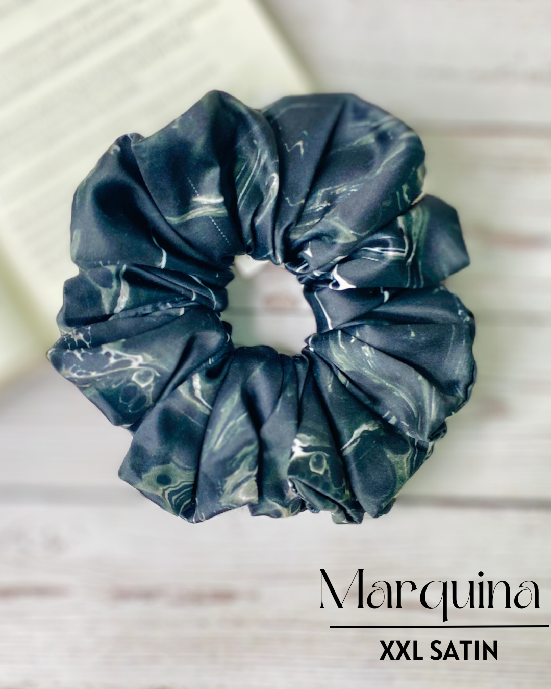 MARQUINA- PREMIUM SATIN HAIR SCRUNCHIE