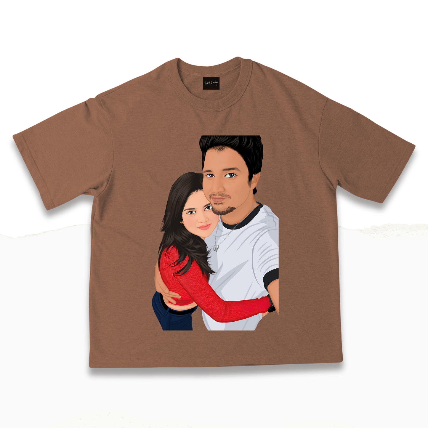 CUSTOM PORTRAIT TSHIRT + PORTRAIT DIGITAL ART