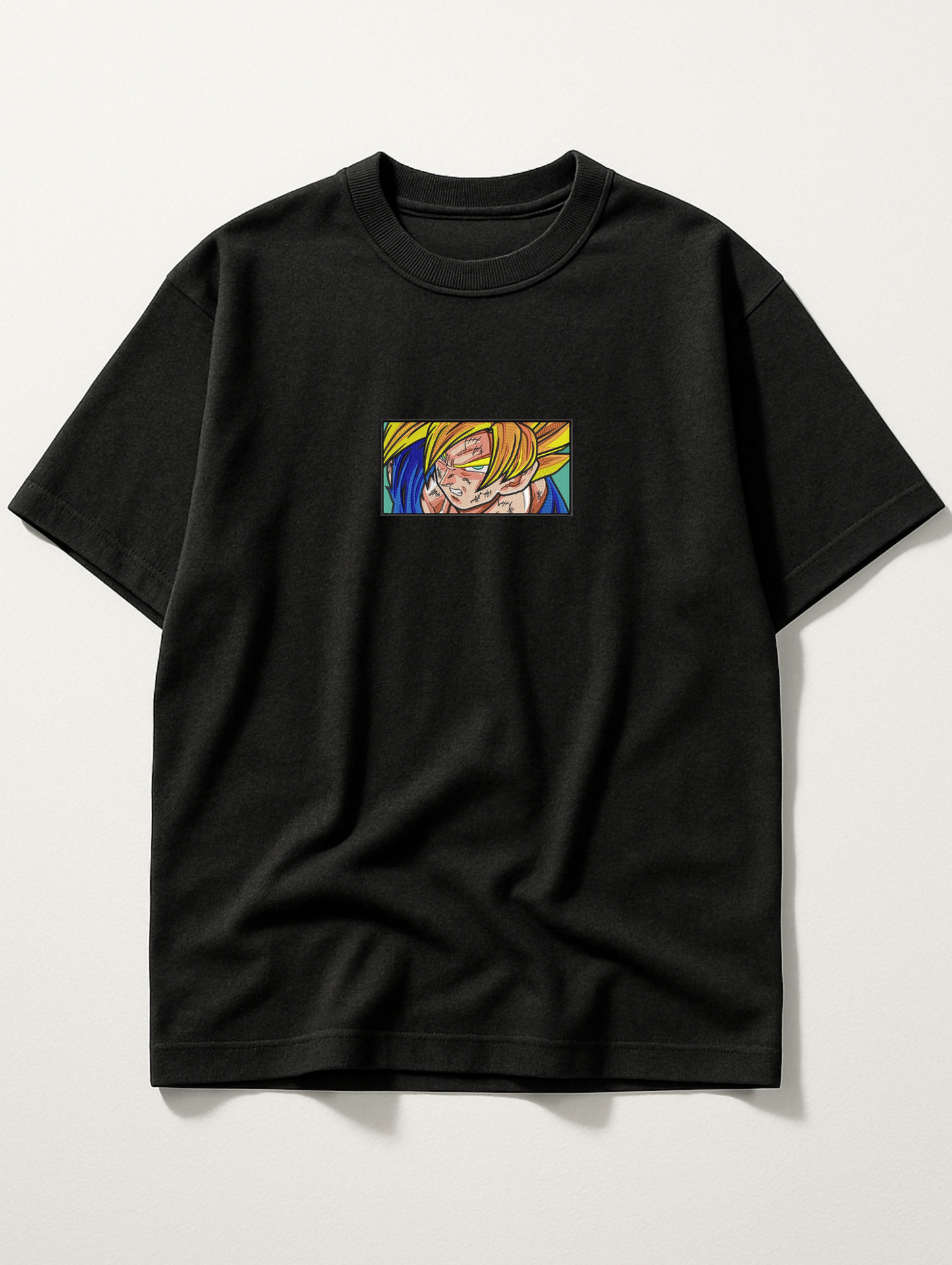 GOKU EMBROIDERED OVERSIZED UNISEX TSHIRT