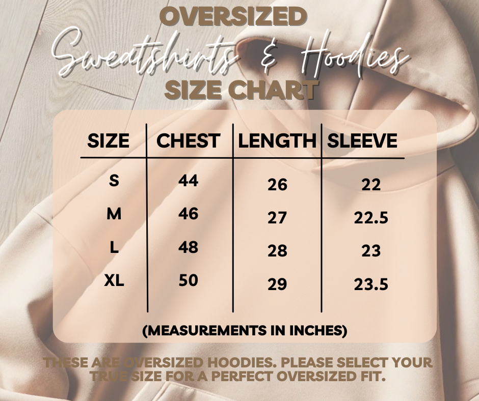 BIT OF A MESS BISCOFF OVERSIZED SWEATSHIRT
