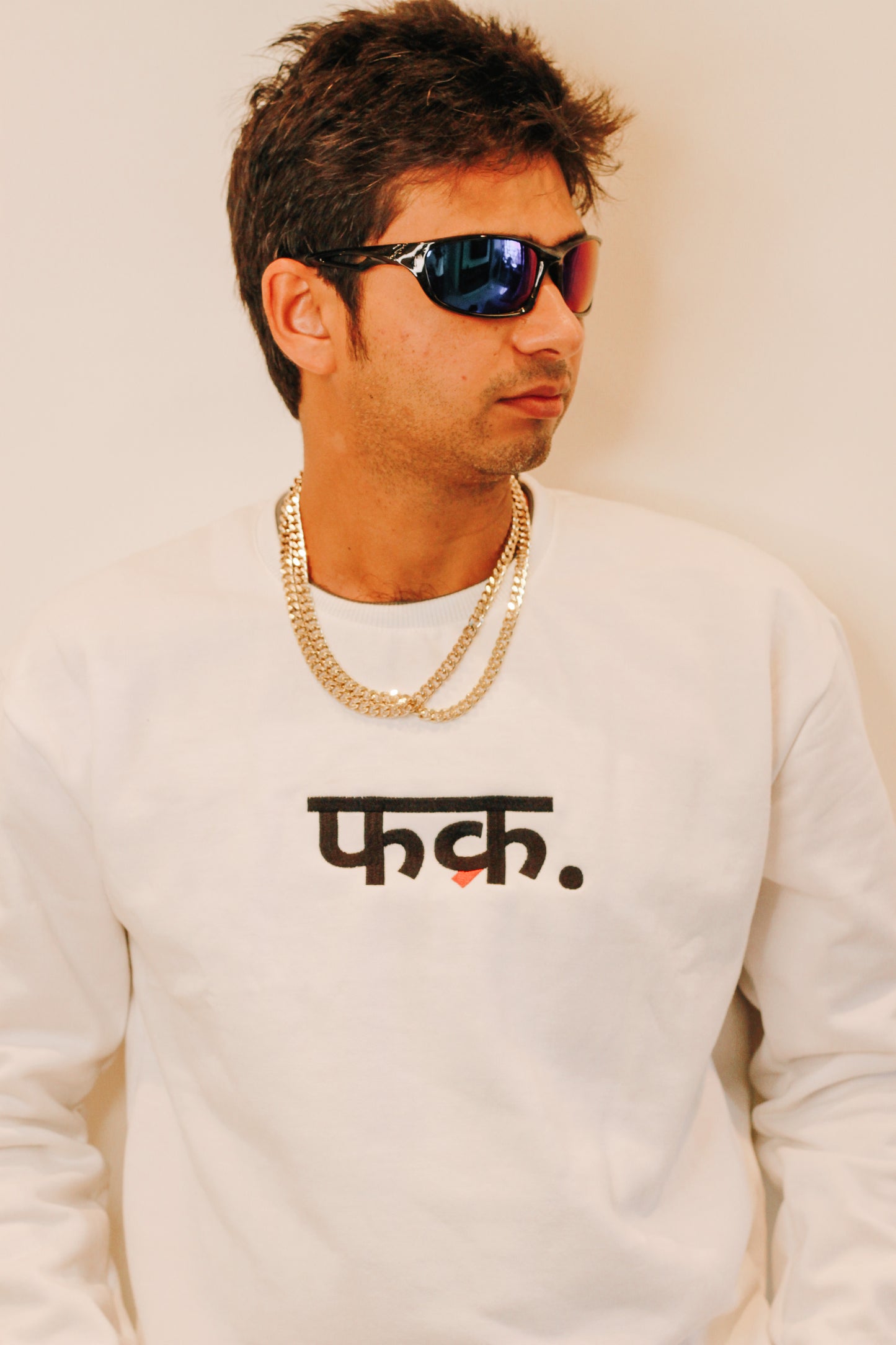 FUCKR - REGULAR FIT SWEATSHIRT AND HOODIE