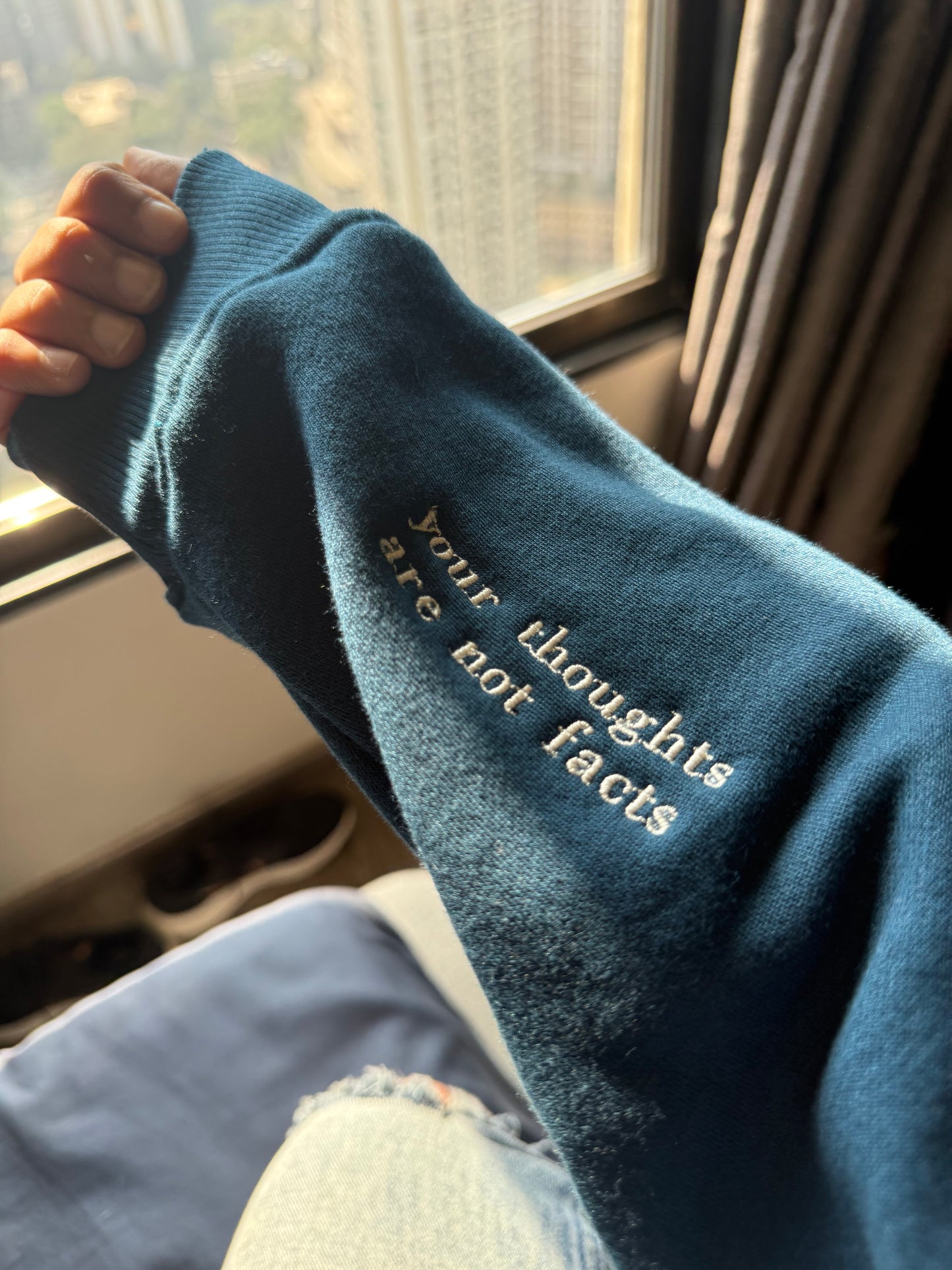 I think I think too much sweatshirt