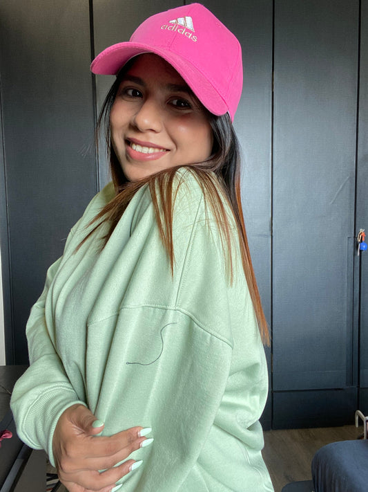 MATCHA OVERSIZED UNISEX SWEATSHIRT FREESIZE