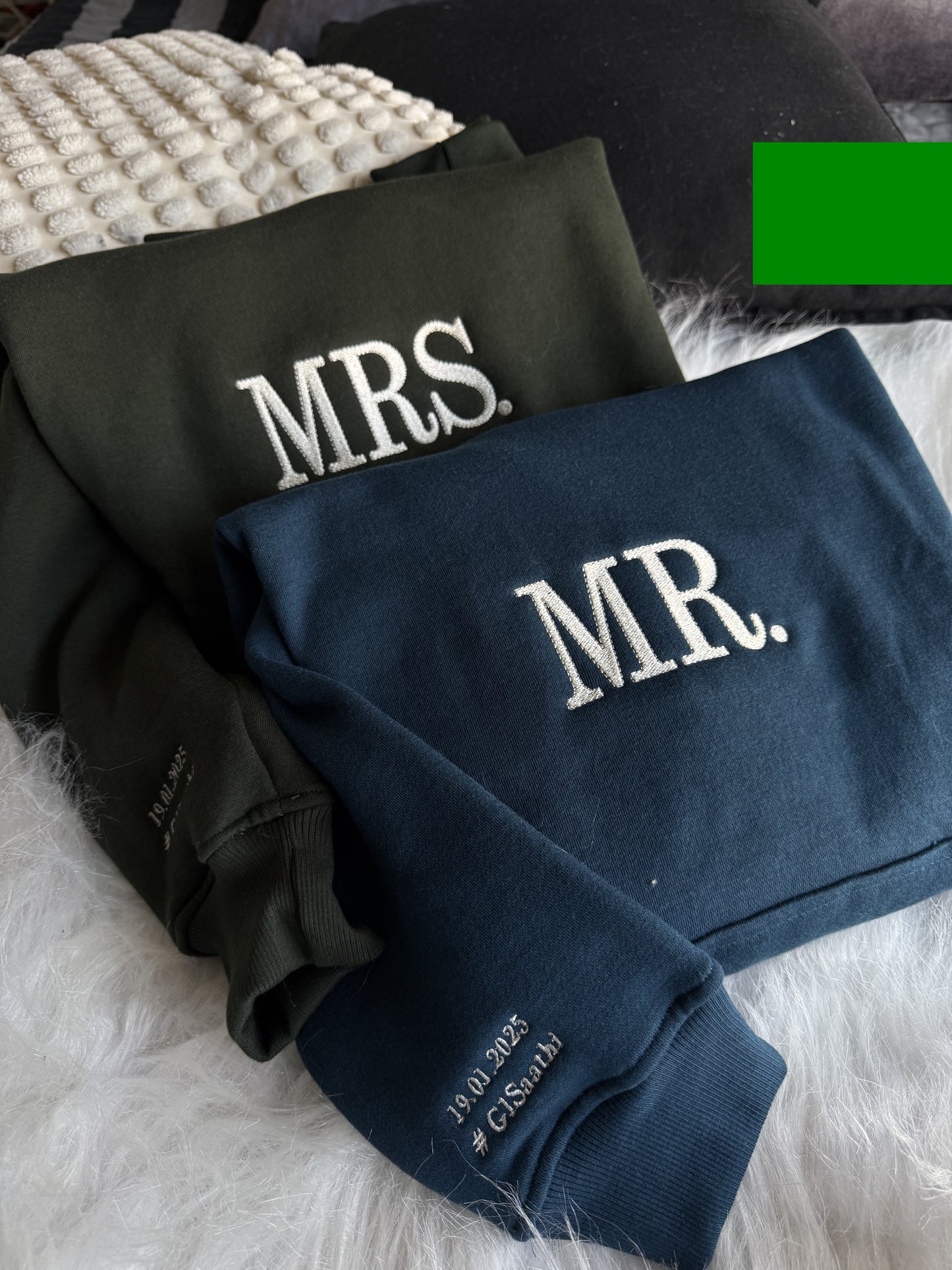 MR & MRS COUPLE HOODIES/SWEATSHIRT