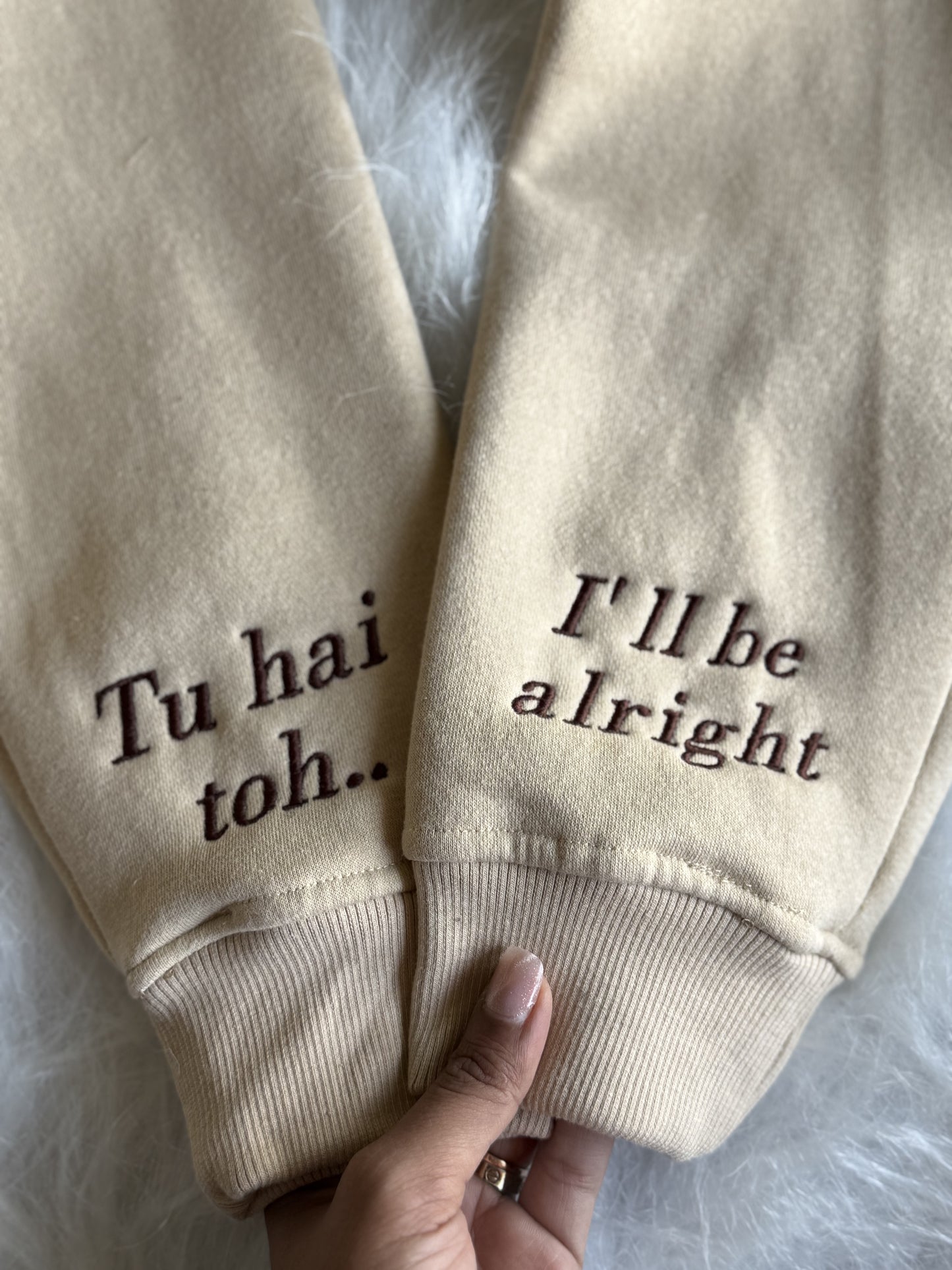TU HAI TOH ILL BE ALRIGHT COUPLE HOODIE/SWEATSHIRT SET OF 2