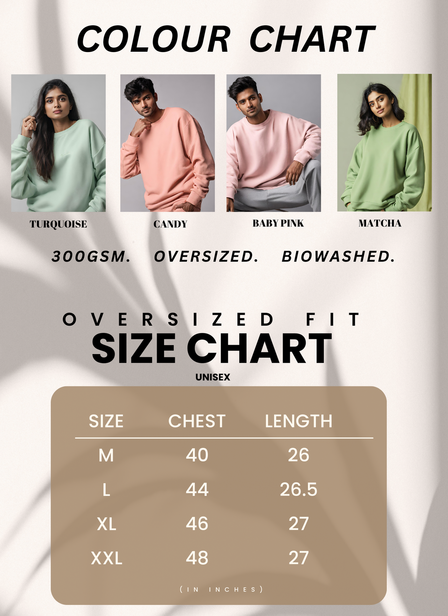 CALM AADMI & KALESHI AURAT COUPLE HOODIE & SWEASHIRT (SET OF 2)