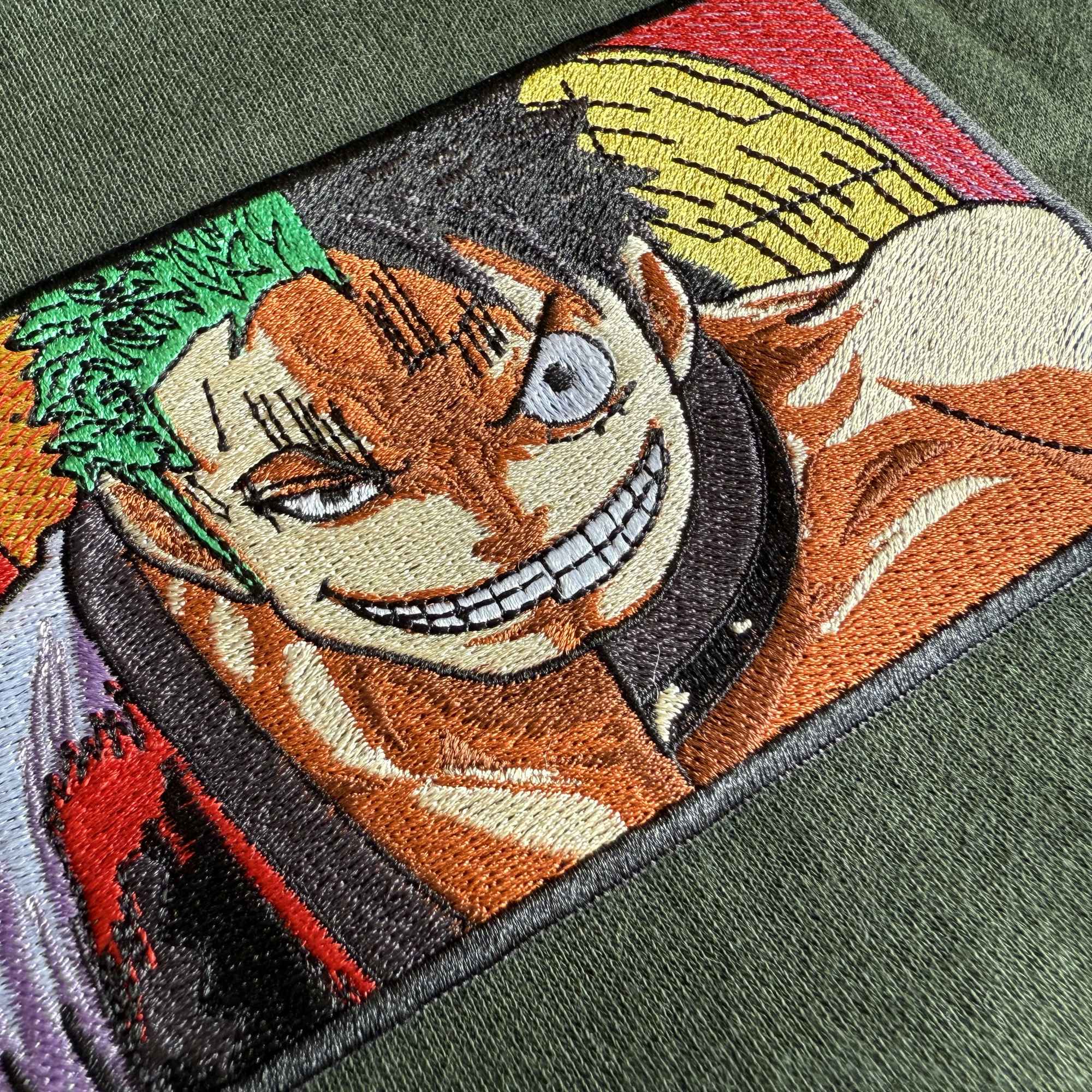 ZORO LUFFY- ANIME EMBROIDERED HOODIE/SWEATSHIRT – Label Bombae