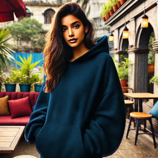 BERRY OVERSIZED HOODIE