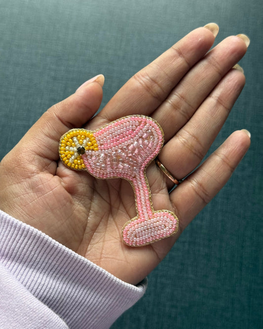 Margerita Beaded Brooch