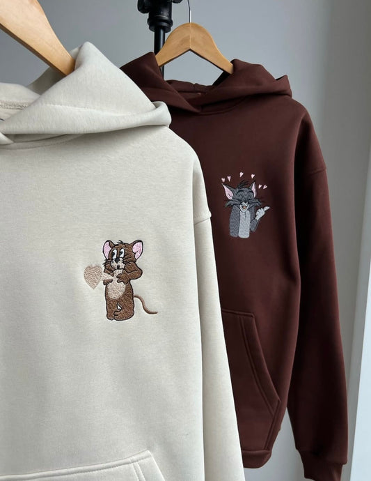 TOM & JERRY COUPLE HOODIES