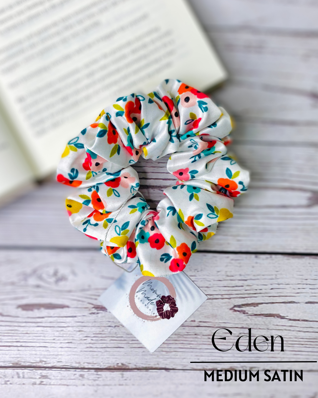 EDEN - PREMIUM SATIN HAIR SCRUNCHIE