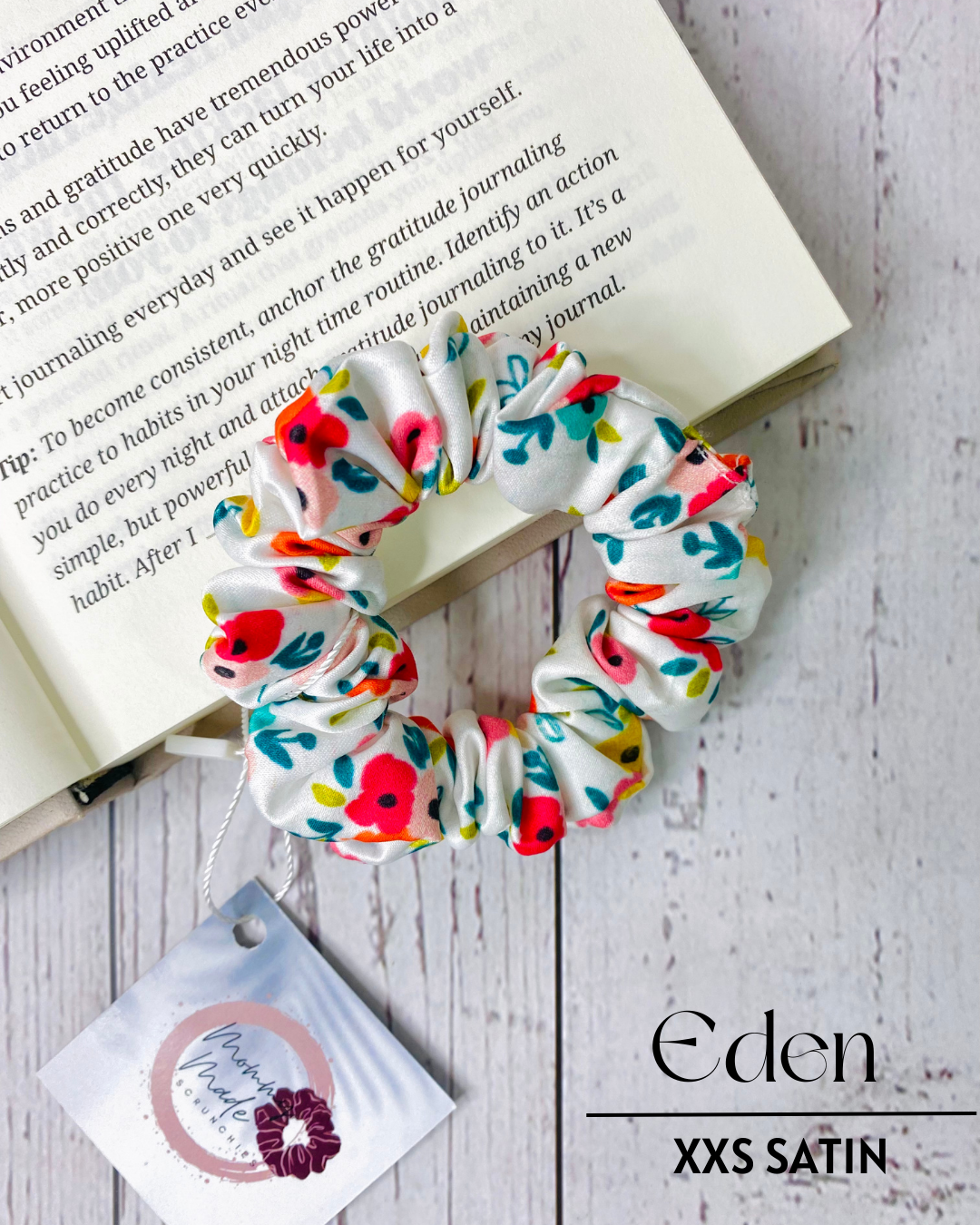 EDEN - PREMIUM SATIN HAIR SCRUNCHIE