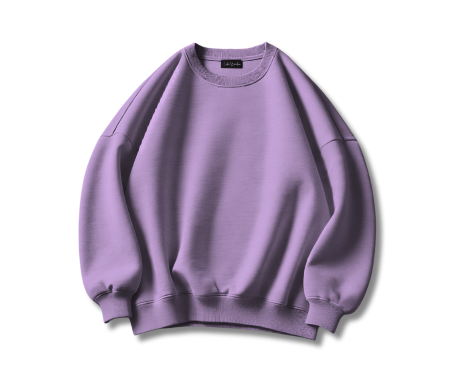 LAVENDER OVERSIZED SWEATSHIRT