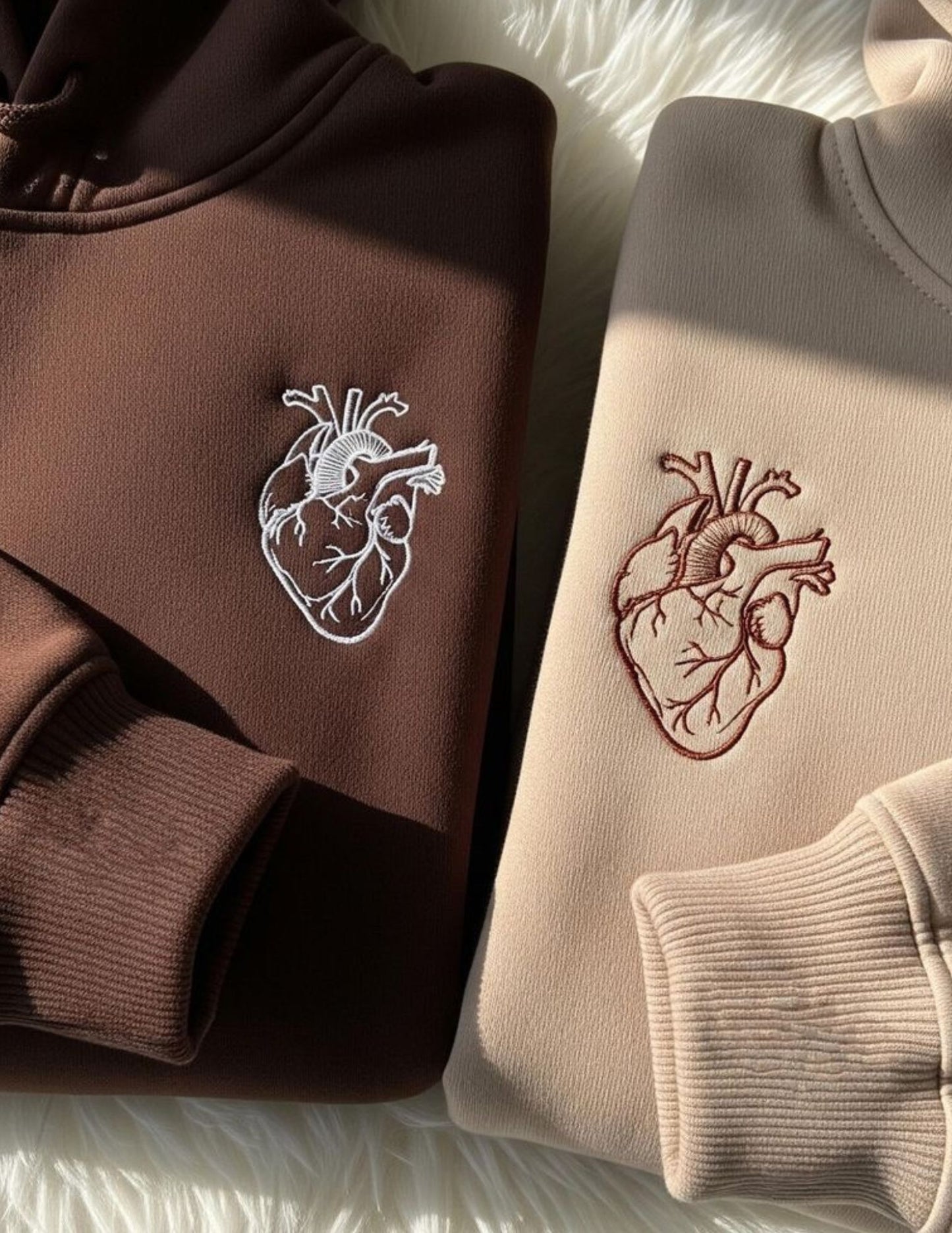 HEART COUPLE HOODIES