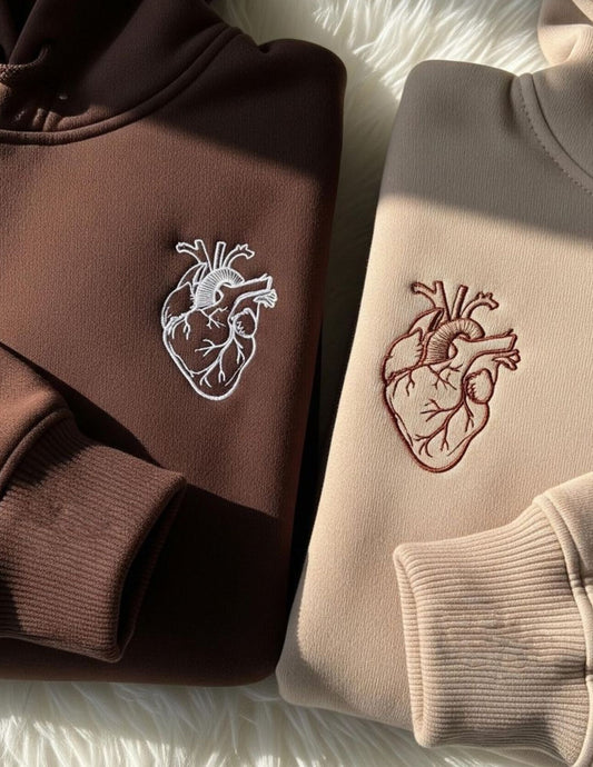 HEART COUPLE HOODIES