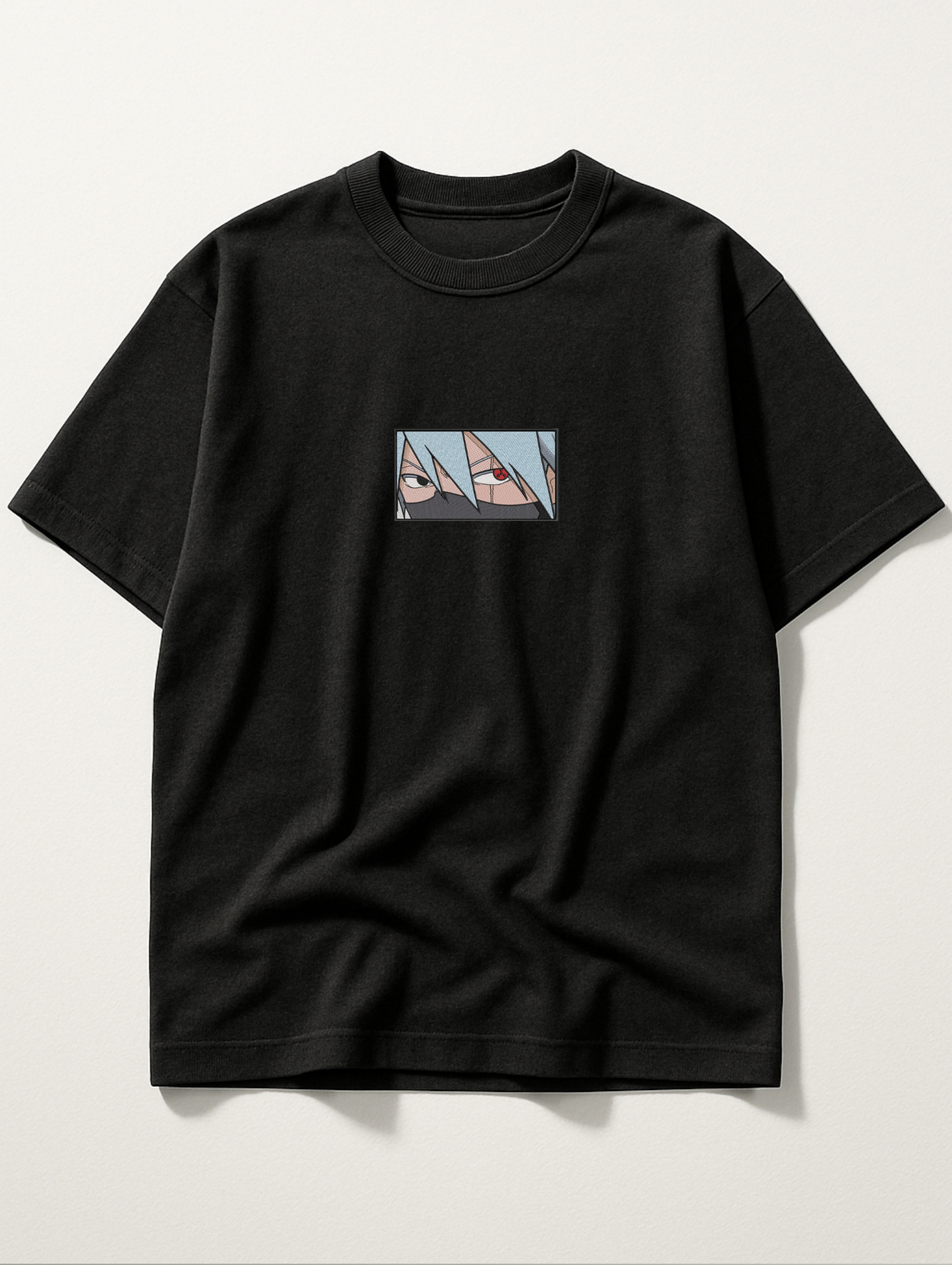 KAKASHI EMBROIDERED OVERSIZED UNISEX TSHIRT