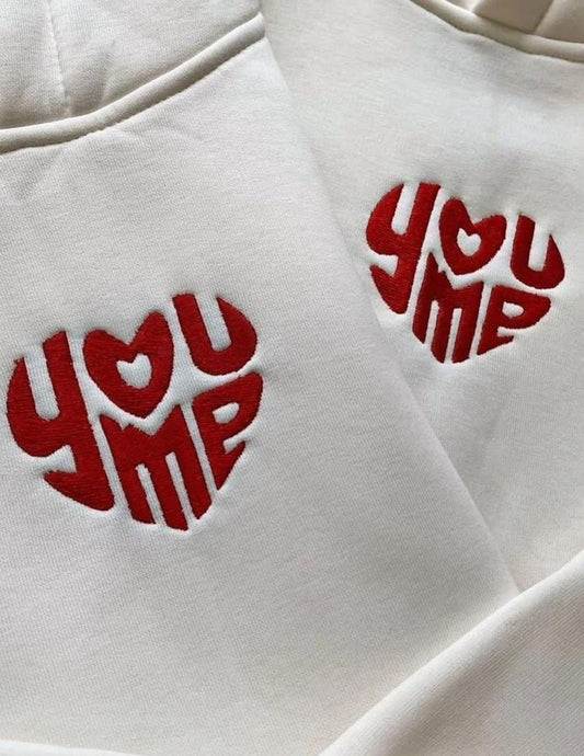 YOU AND ME COUPLE HOODIES