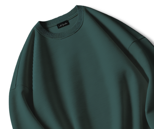 OLIVE OVERSIZED SWEATSHIRT