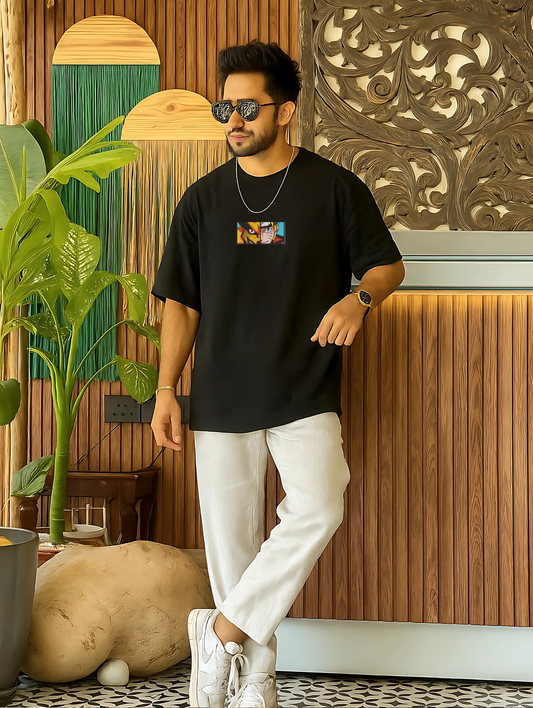 NARUTO EMBROIDERED OVERSIZED UNISEX TSHIRT