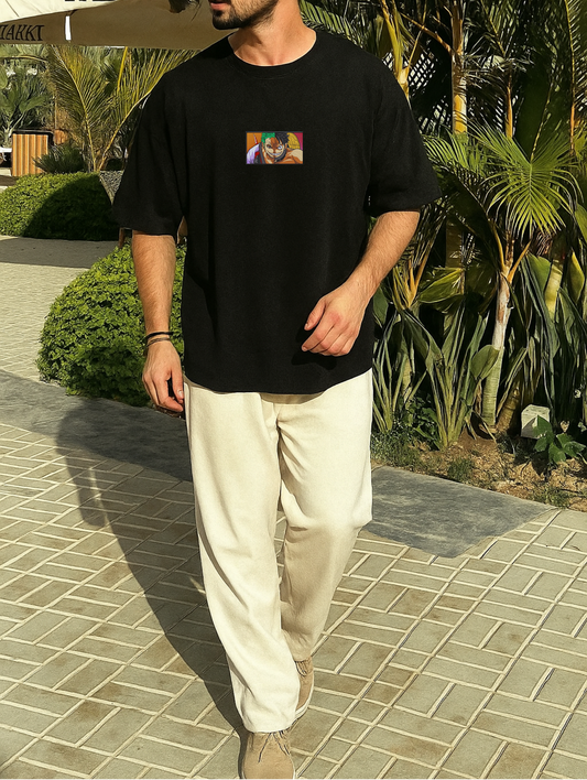 ZORO EMBROIDERED OVERSIZED UNISEX TSHIRT