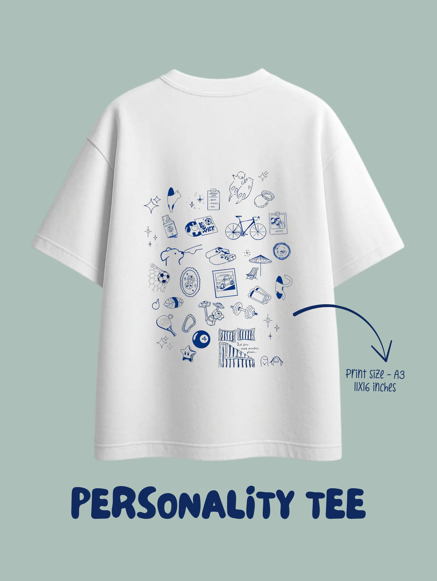 DOODLE PERSONALITY TSHIRT