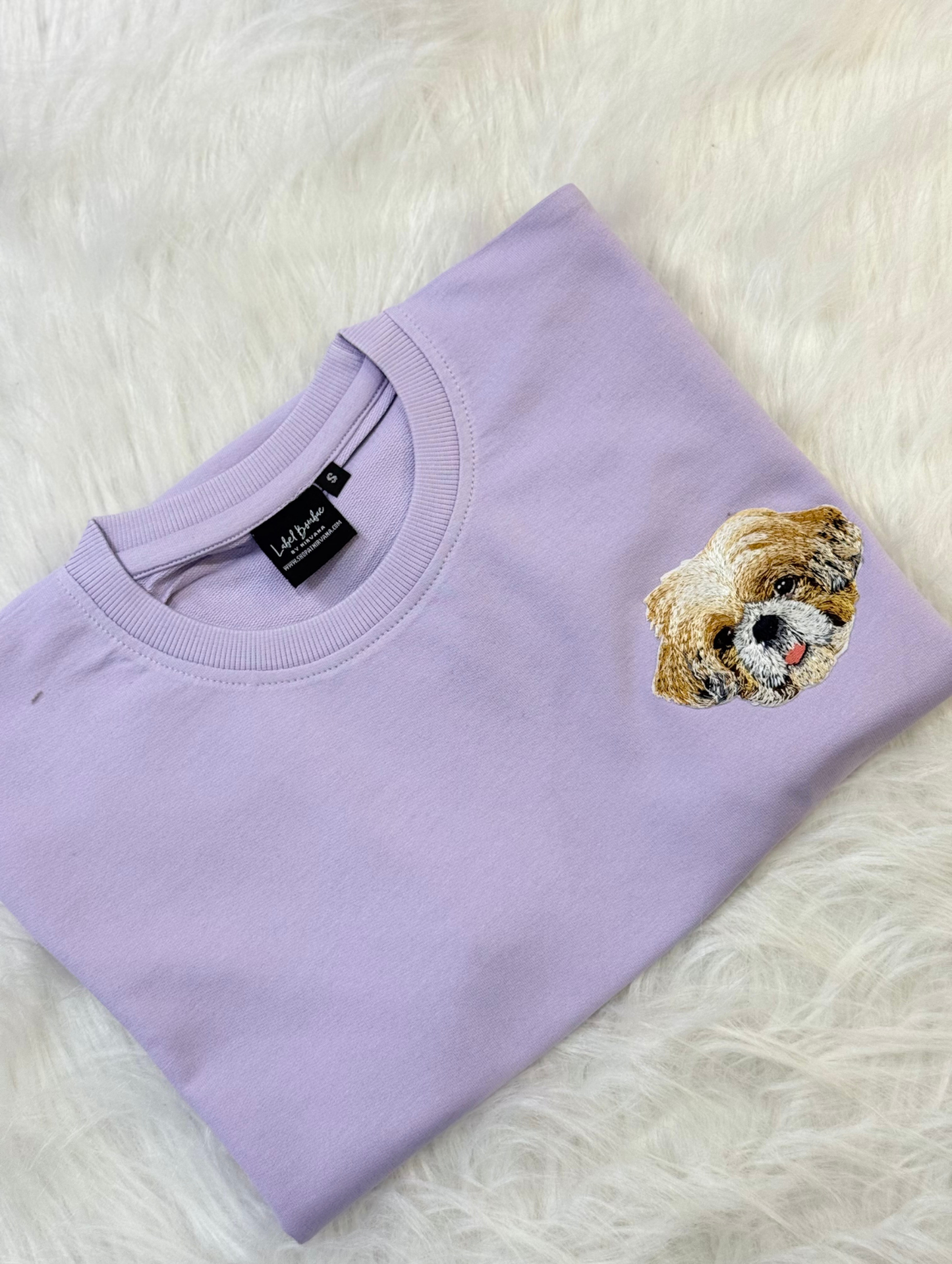 CUSTOM PET EMBROIDERY ON TSHIRT (1 PET)