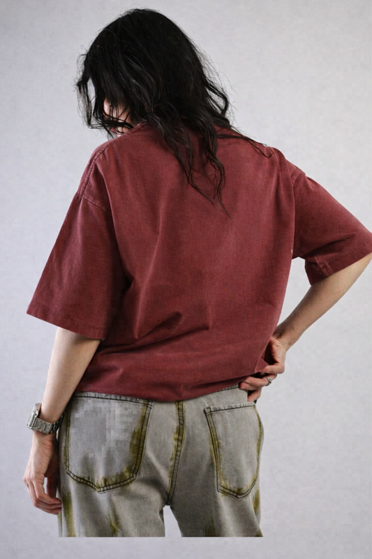 ROSE - SOLID OVERSIZED TSHIRT
