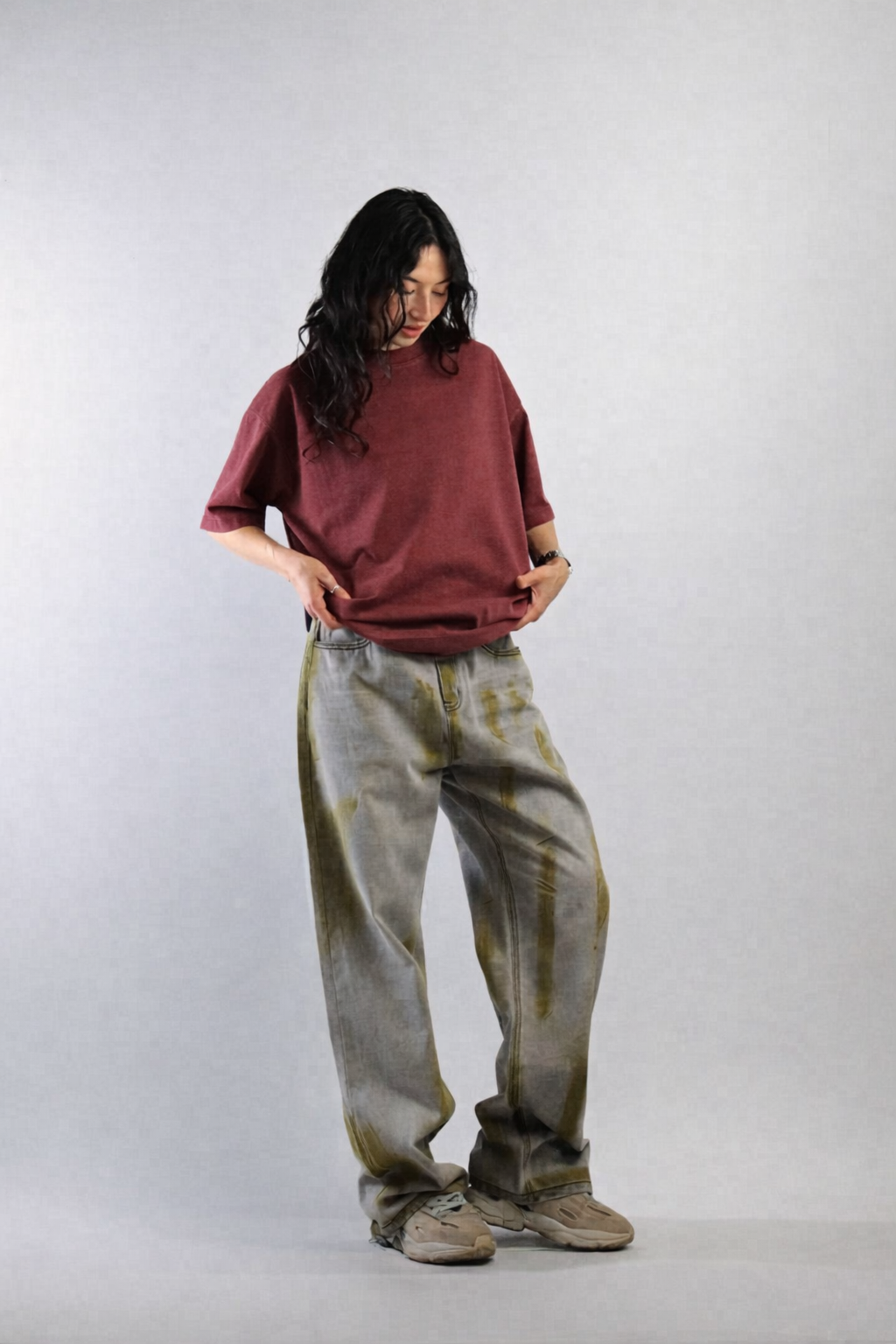 ROSE - SOLID OVERSIZED TSHIRT
