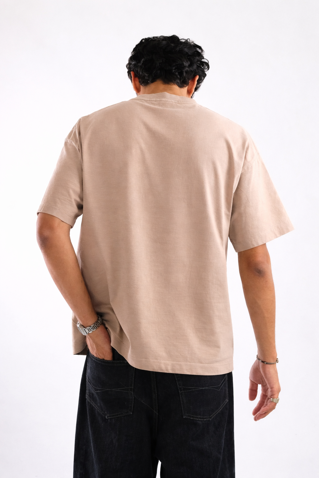 LATTE - SOLID OVERSIZED TSHIRT