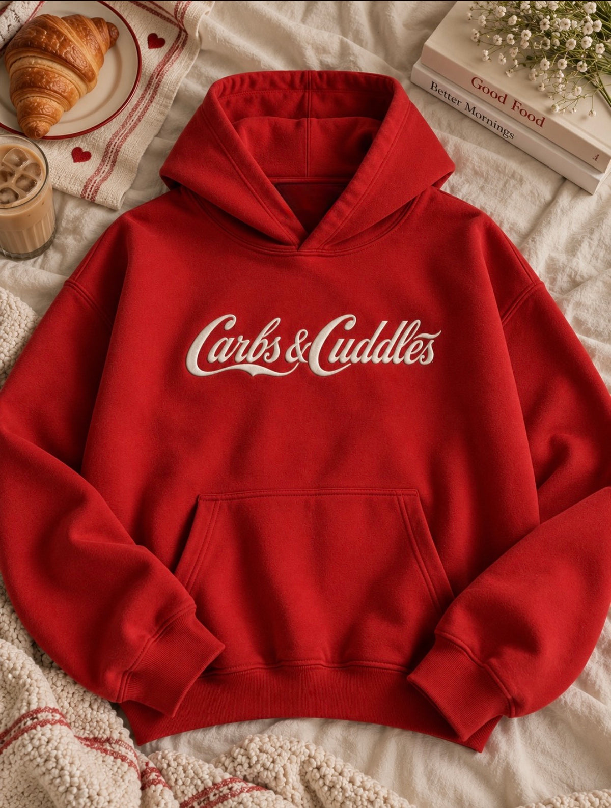 Carbs and Cuddles hoodie