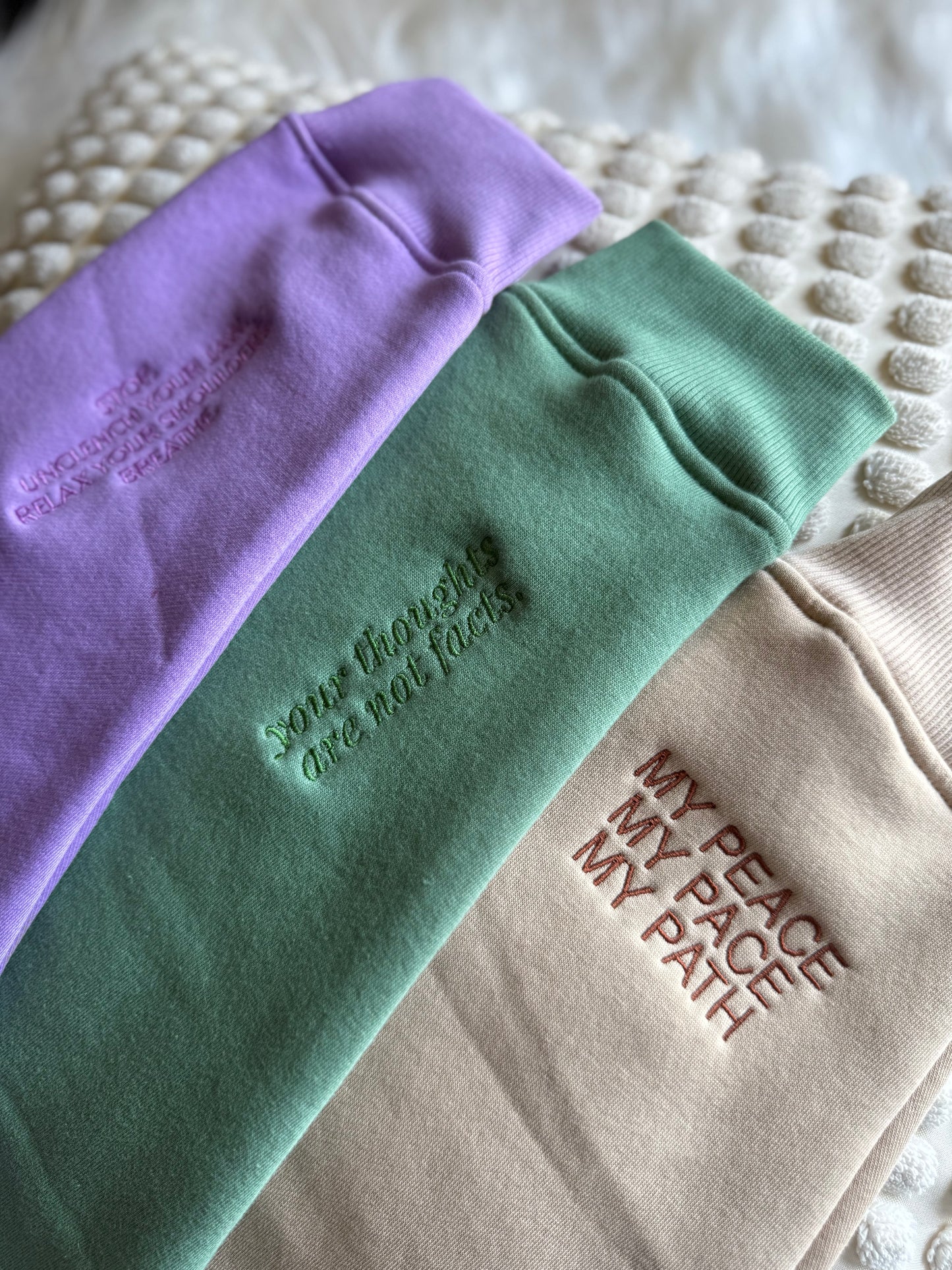 MATCHA FEEL YOUR FEELINGS HOODIE