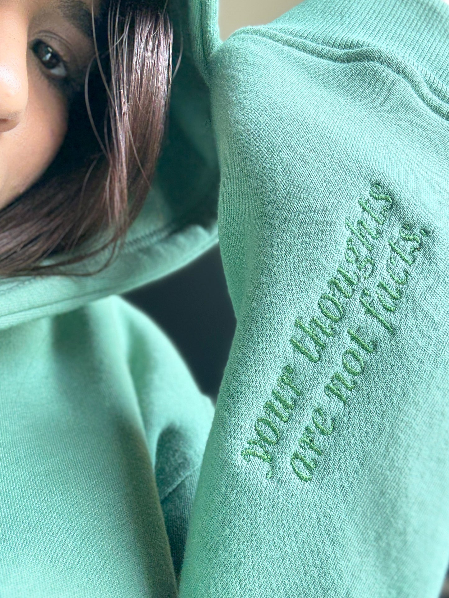 MATCHA FEEL YOUR FEELINGS HOODIE