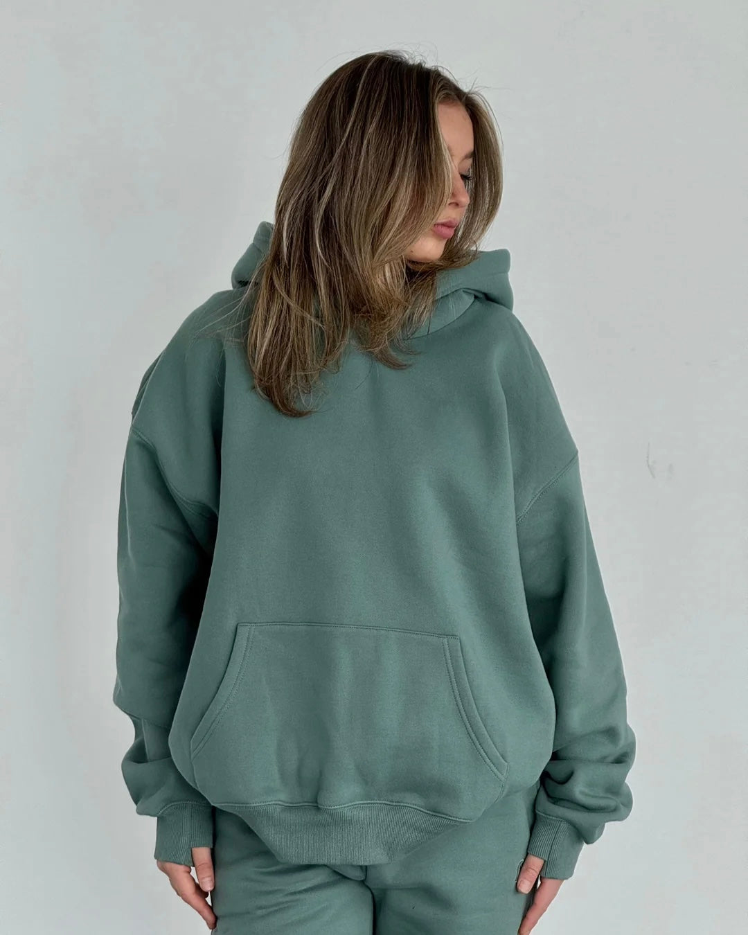 MATCHA OVERSIZED HOODIE