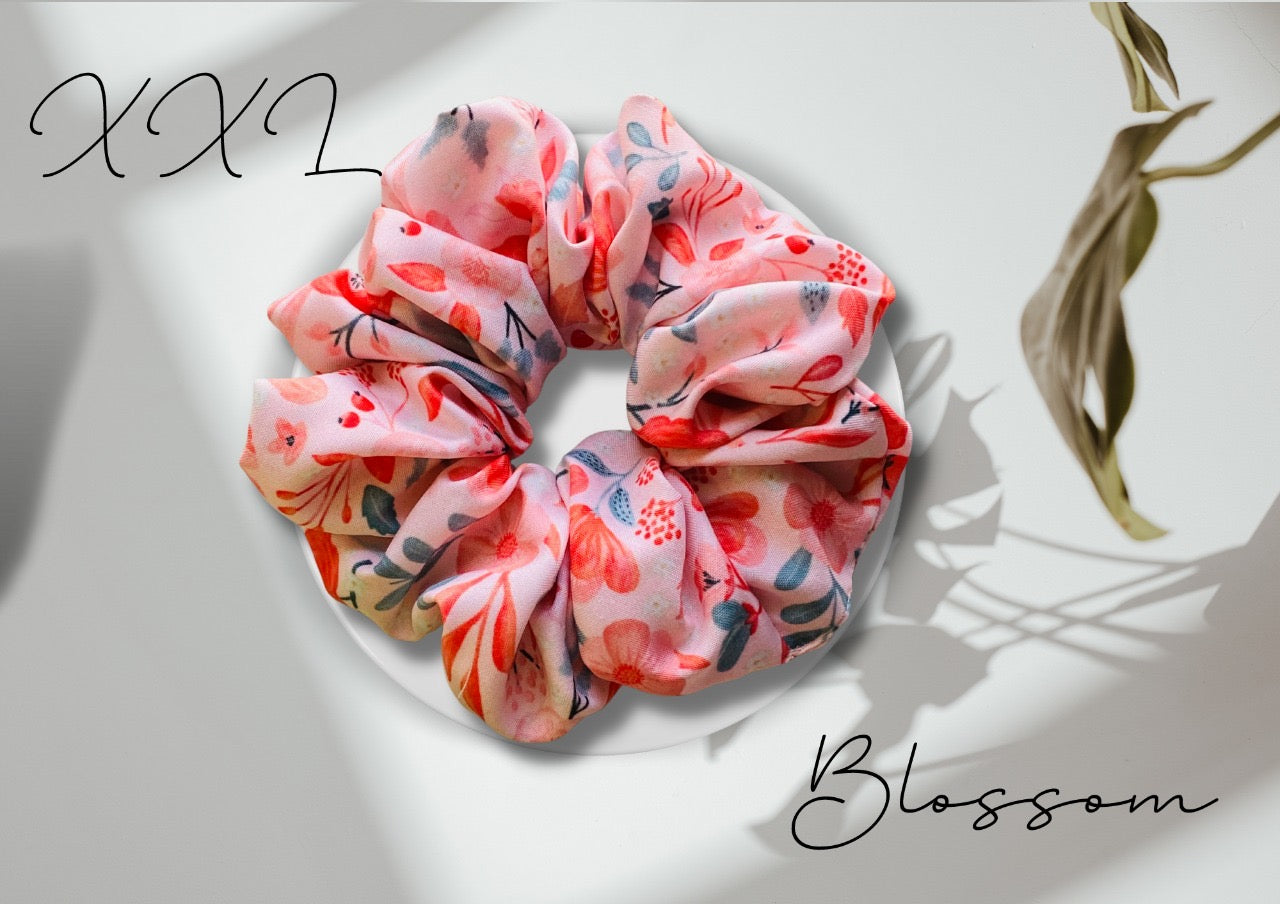 BLOSSOM - PREMIUM SATIN HAIR SCRUNCHIE