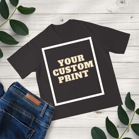 CUSTOM PRINTED OVERSIZED TSHIRTS