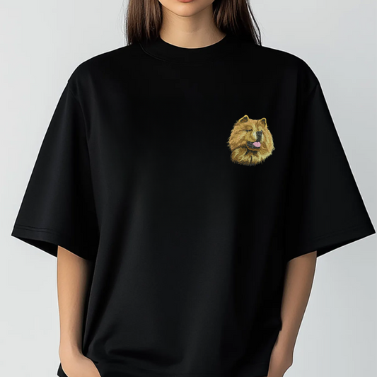 CUSTOM PET EMBROIDERY ON TSHIRT (1 PET)