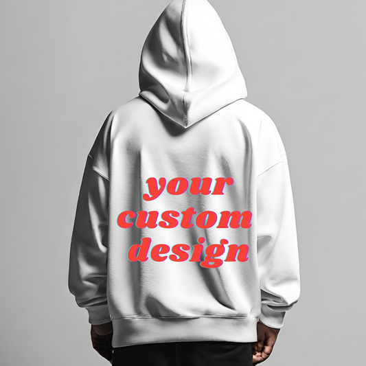 CUSTOMISED OVERSIZED HOODIE/SWEATSHIRT (ONE SIDE PRINTING)